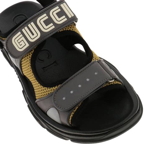 gucci sandles men|gucci men's formal sandals.